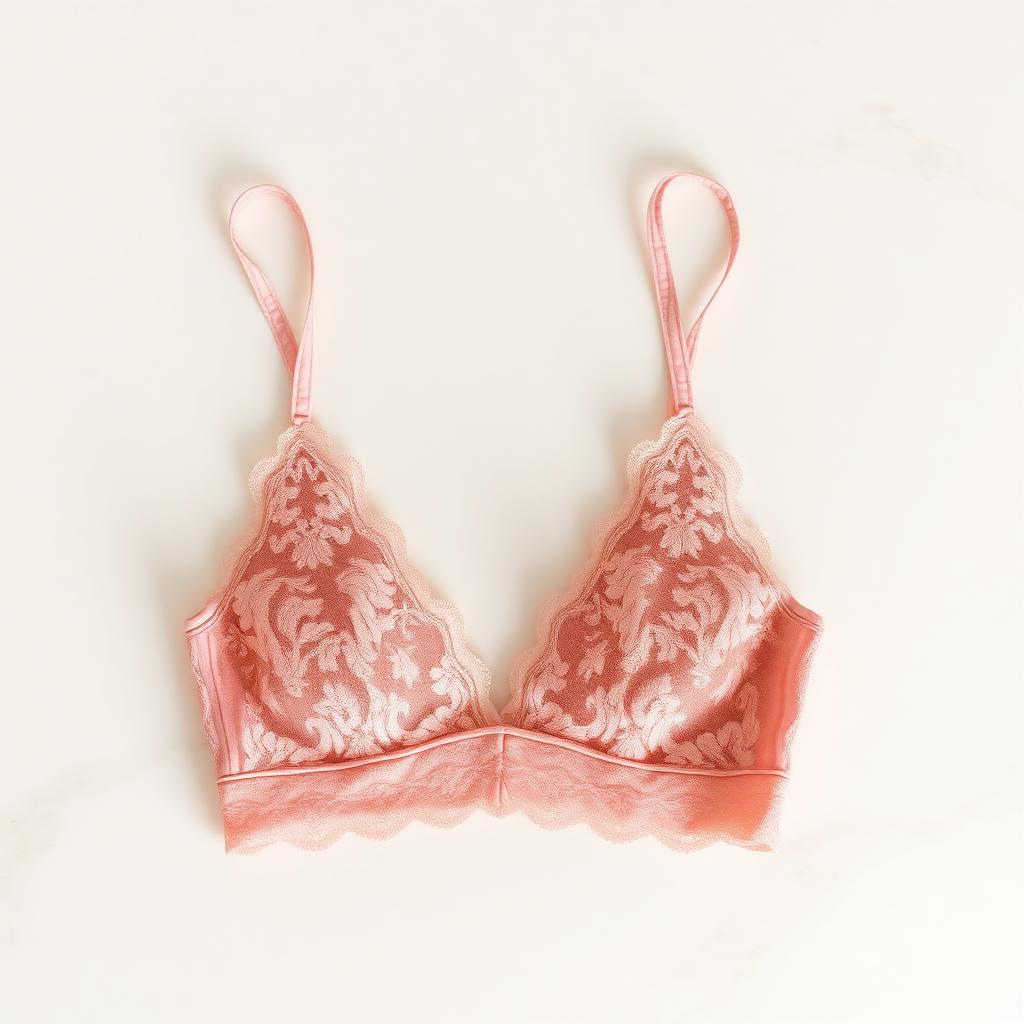 Blush Rose Lace Bra